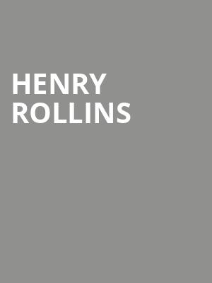 Henry Rollins, London Music Hall, London